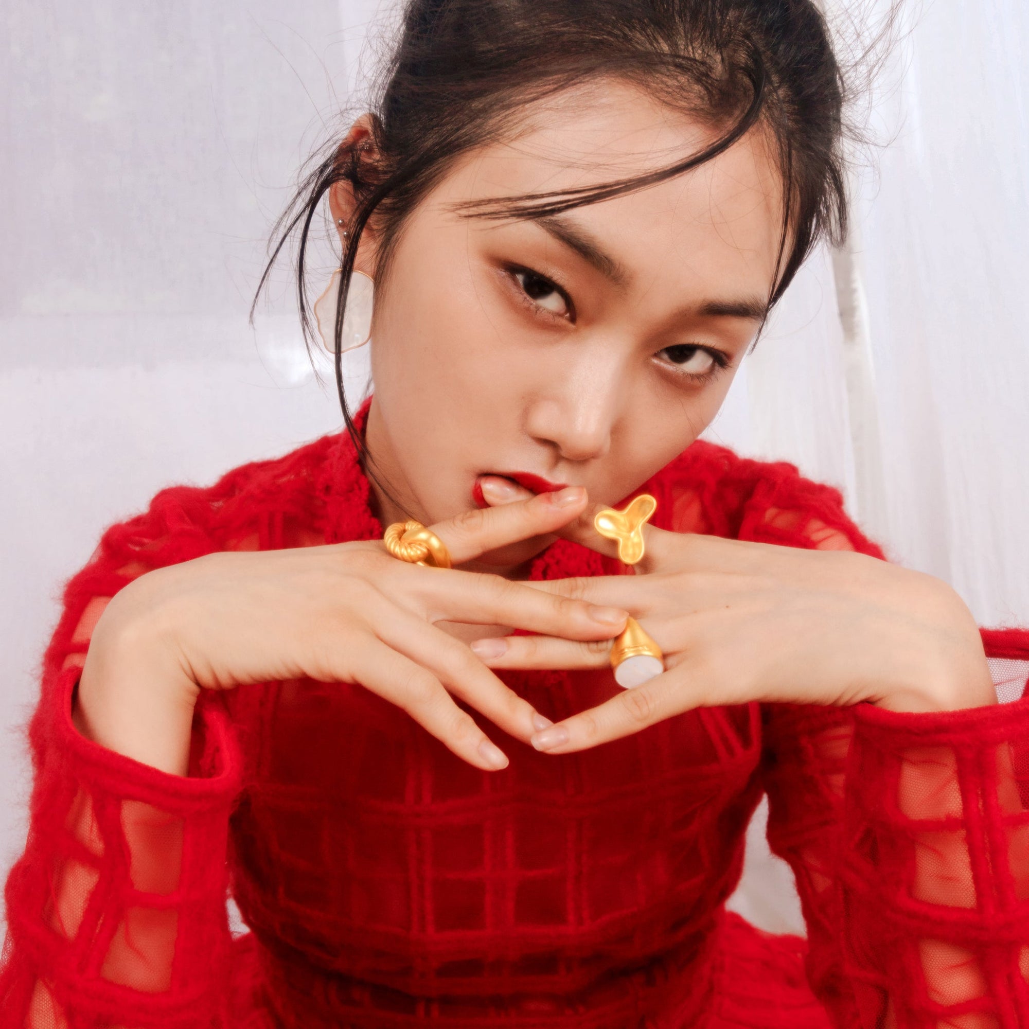 Bouquet Ring | 18K Gold Plated