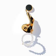 Cochlia Mini Earring | 18K Gold Plated | Topaz