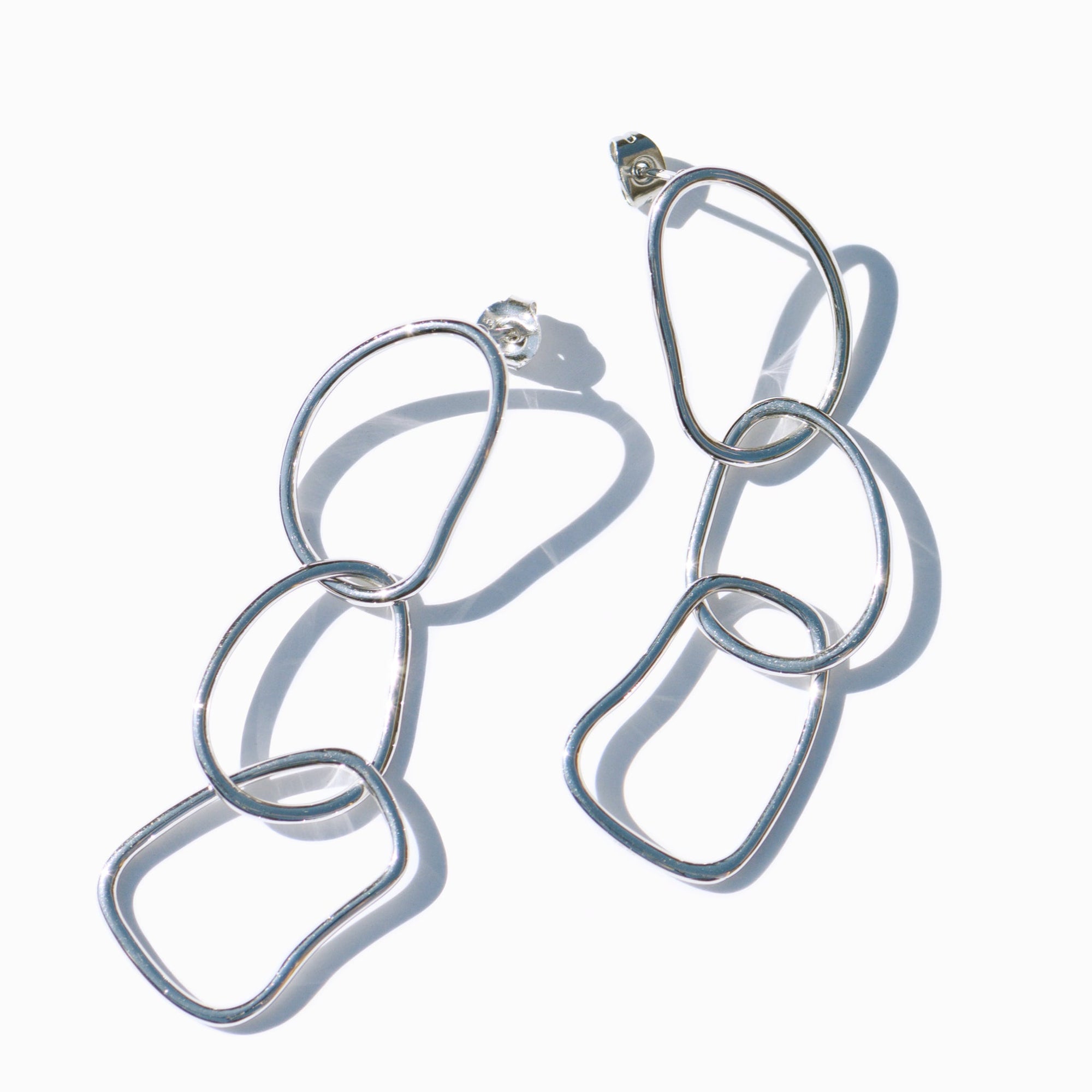 Haiku Earrings | Silver