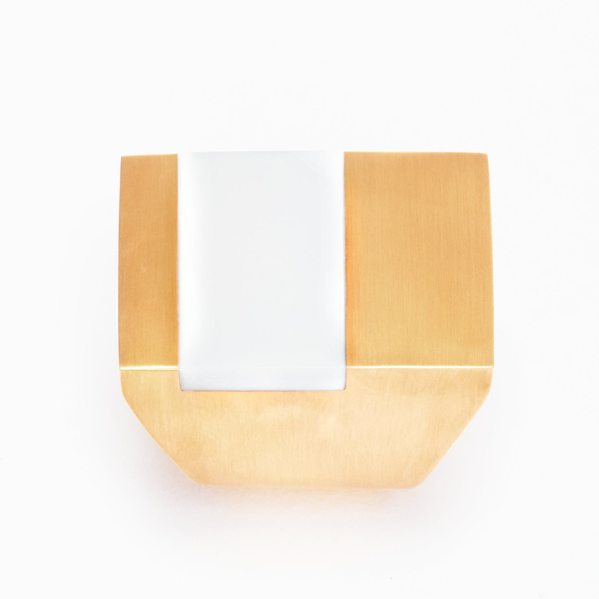 Icarus Ring | 18K Gold Plated | White Agate