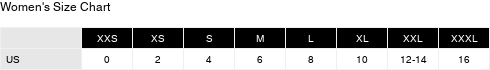 Product size guide