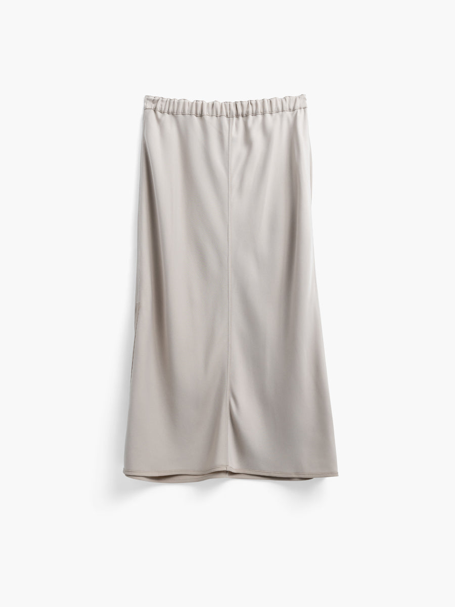 Womens | Swift Satin Reversible Skirt | Sand