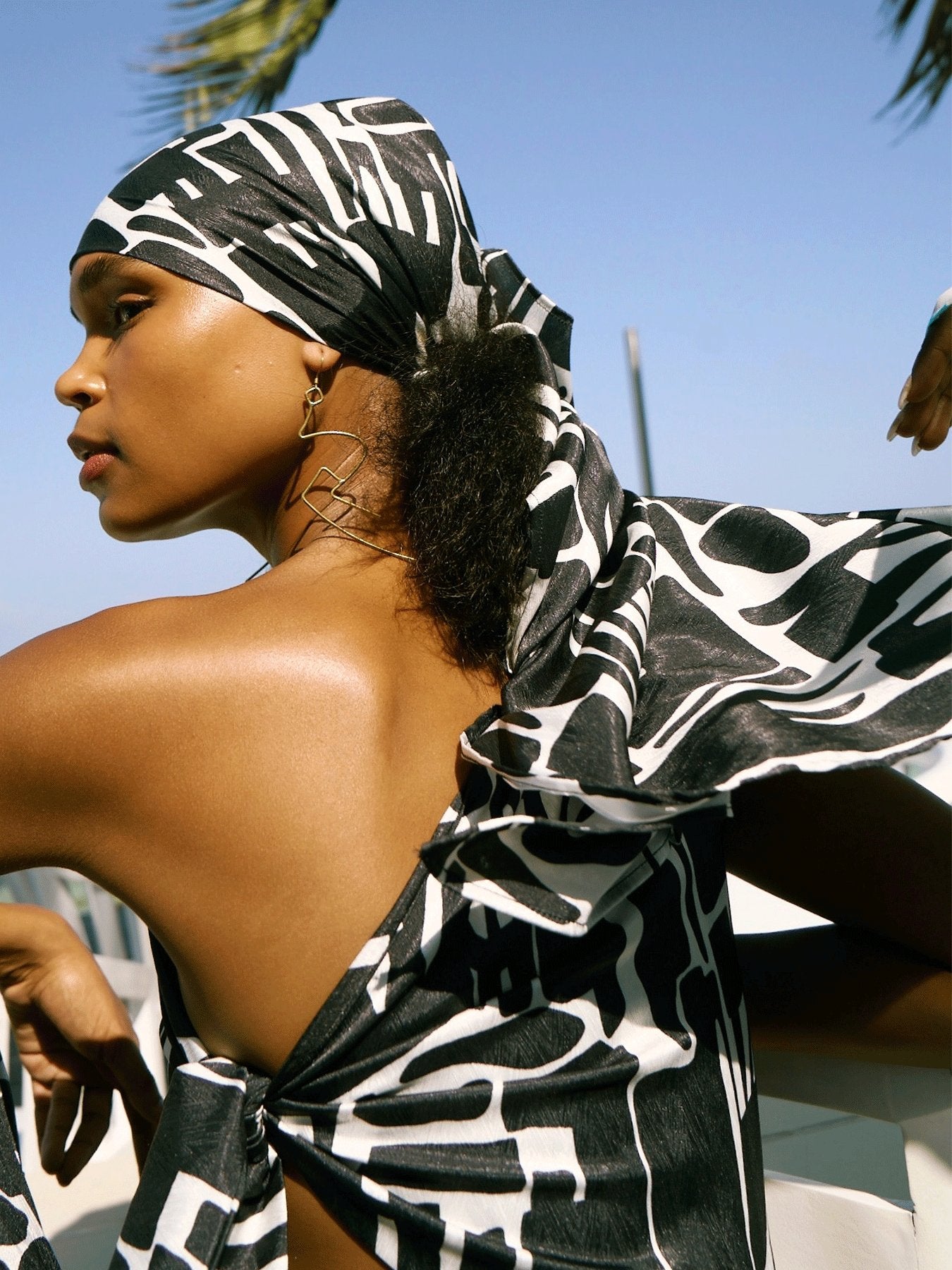 Moussor Headwrap - Isla Noir - diarrablu