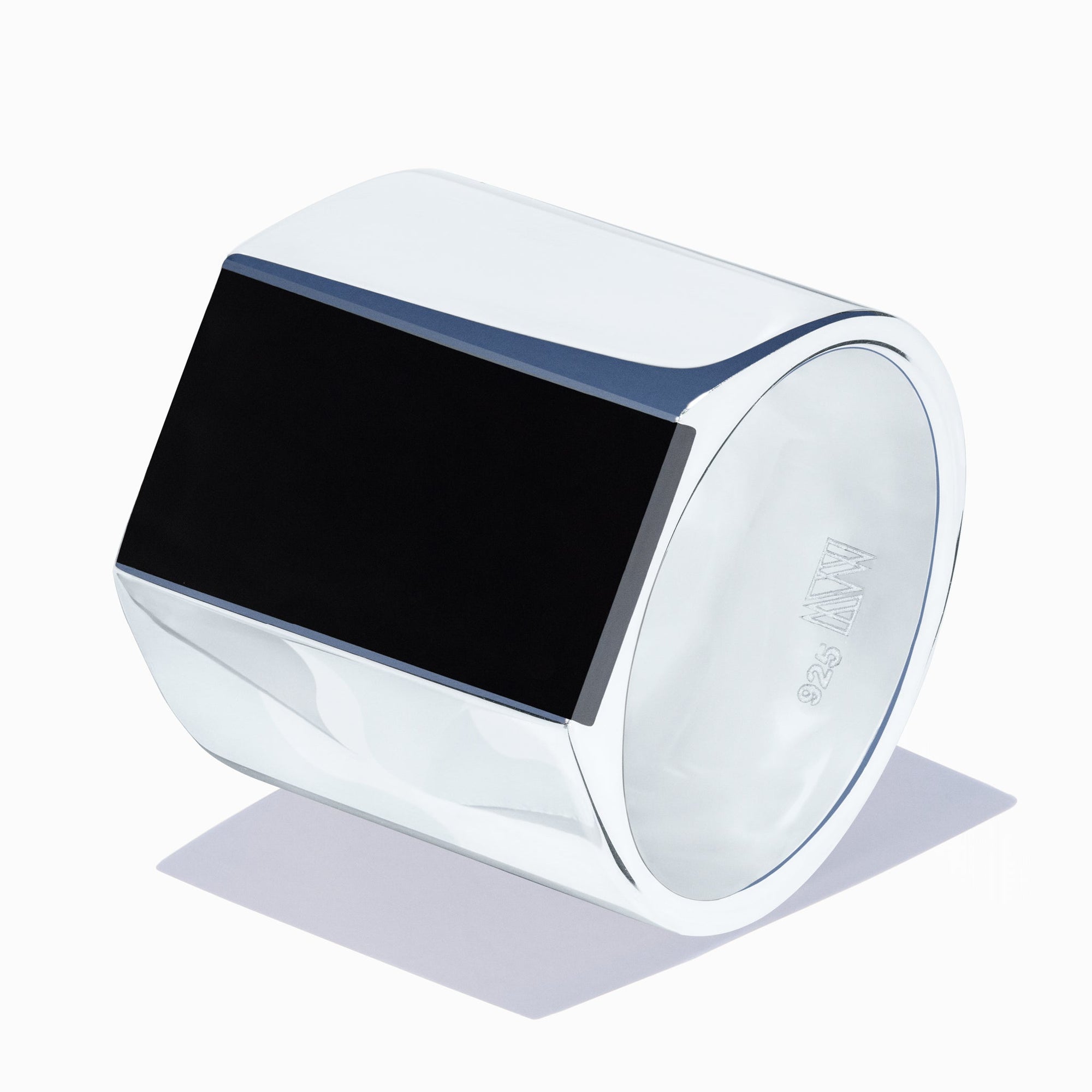 Primer Ring | Silver | Jet Black