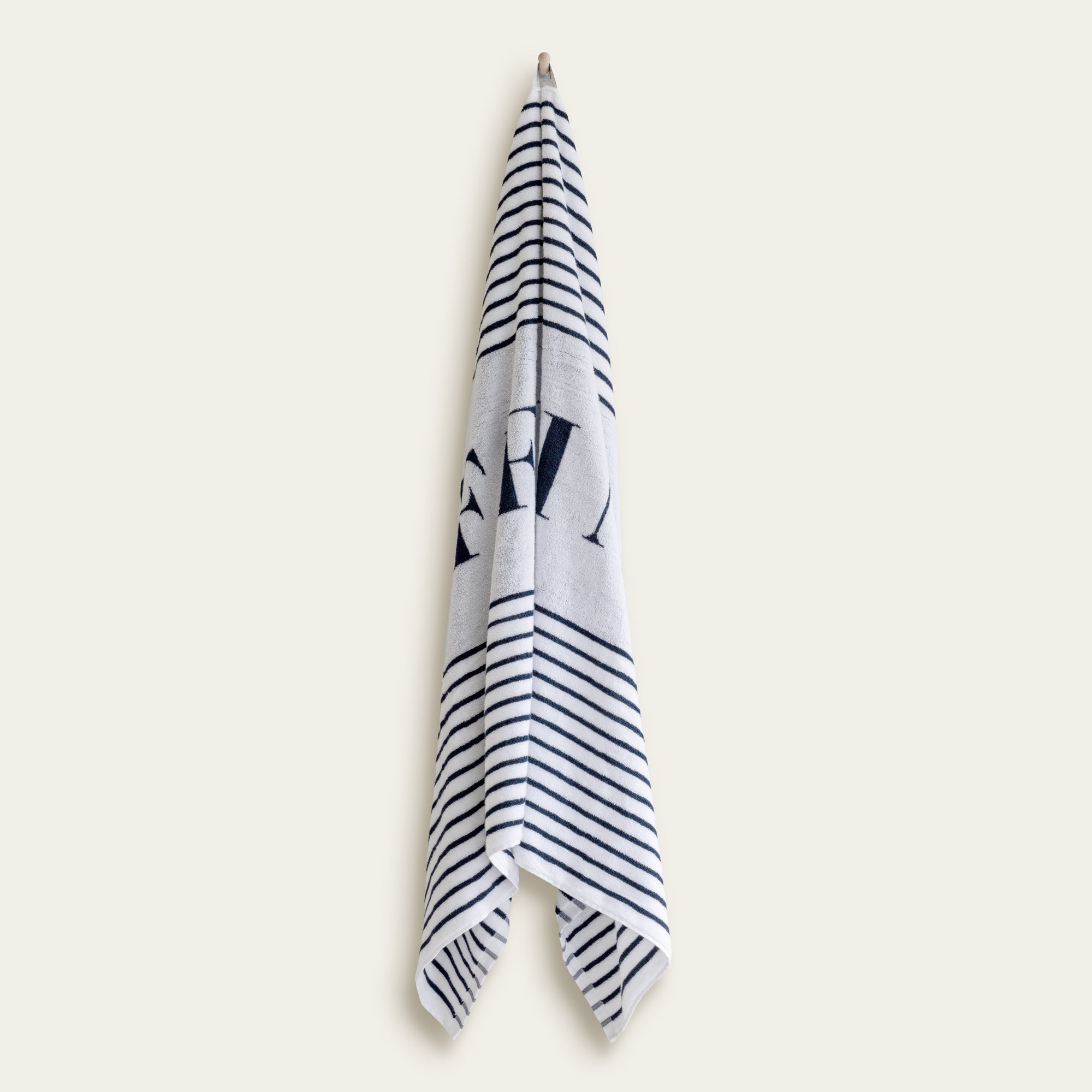 Offline Australian Cotton Beach Towels | Navy/White