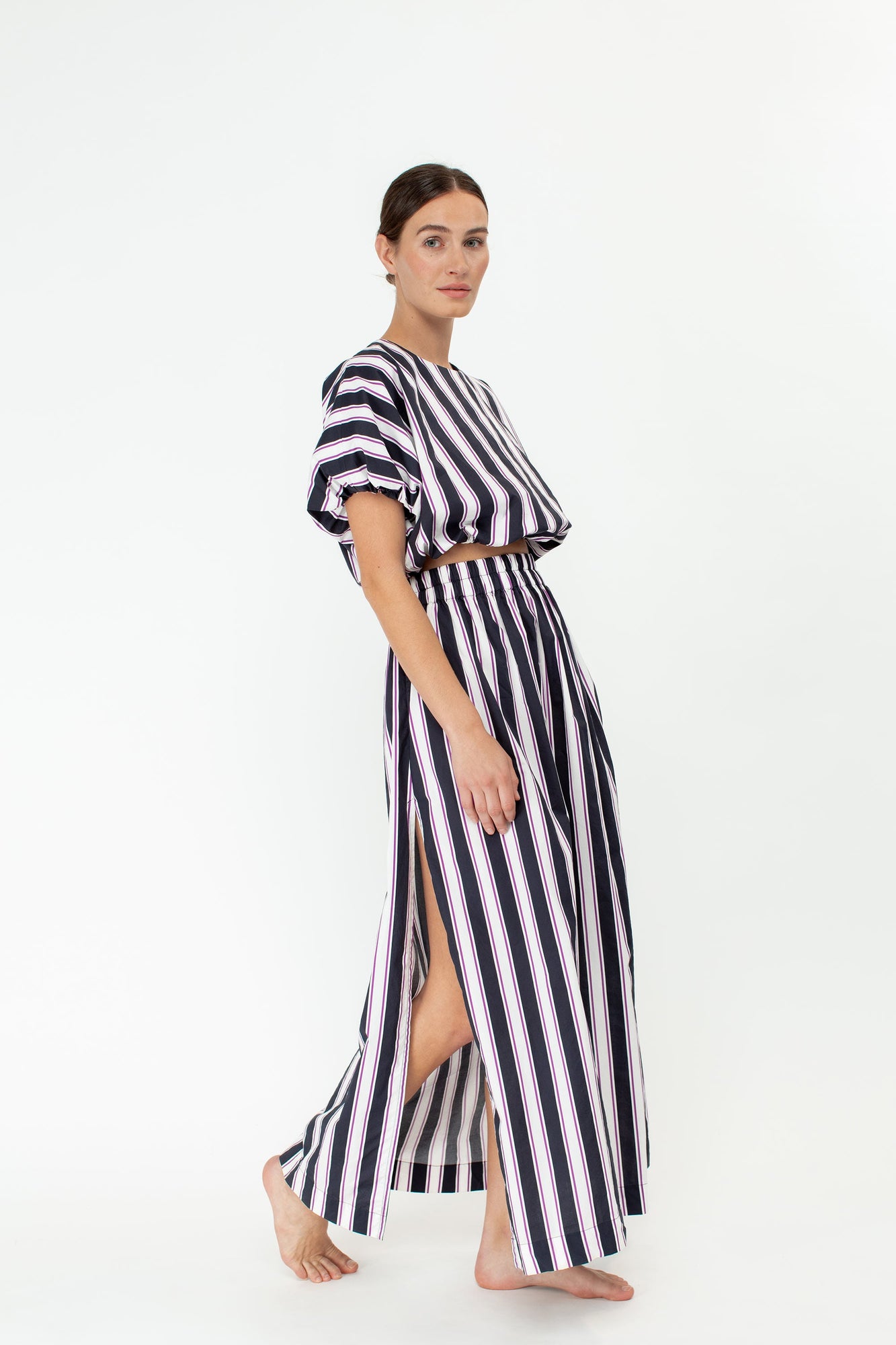 Delia Skirt | Cabana Stripe