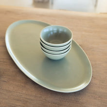 Oval Serving Platter | Beachgrass Green