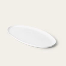 Oval Serving Platter | Pearl White