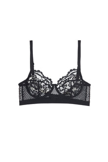 Petunia Full Cup Underwire Bra | Black