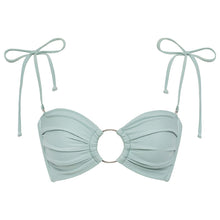 Tori Ties Bandeau Bikini Top | Powder Blue