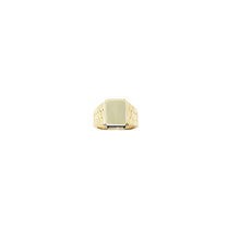 18k gold pinky ring