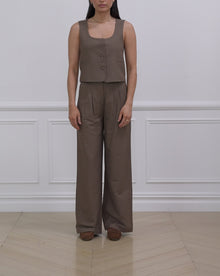 Tailored Pant | Brown