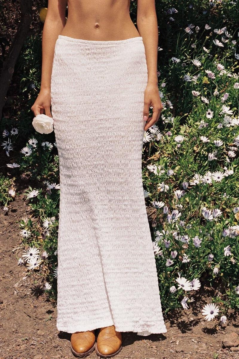 Low Rise Long Slip Skirt | Seychelles