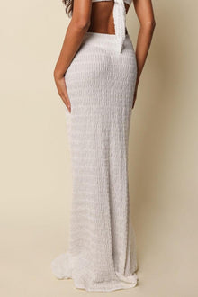 Low Rise Long Slip Skirt | Seychelles