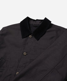 Black | Lido Flannel Lined Chore Coat | Saturdays NYC