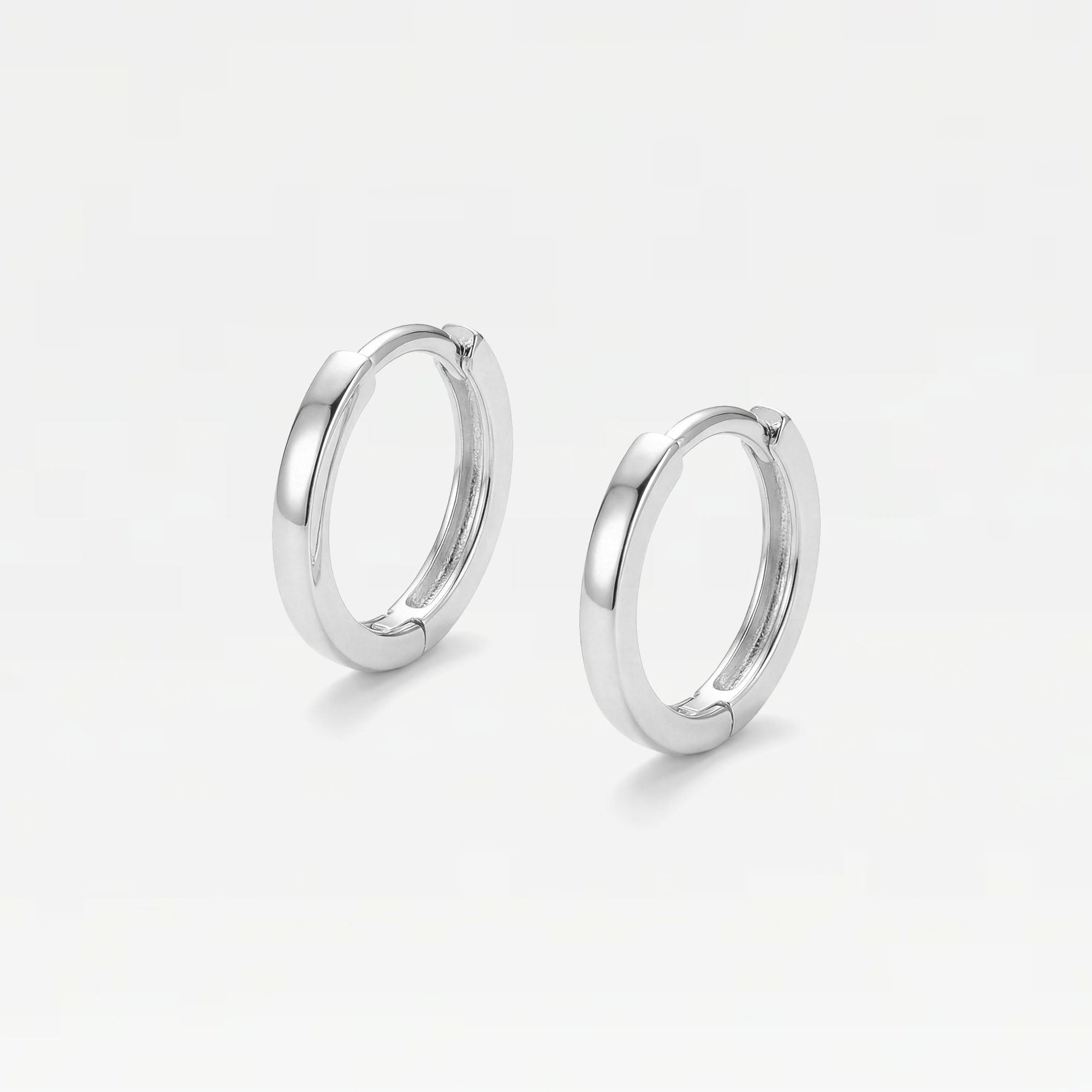 The Essential Huggie Hoops | Sterling Silver