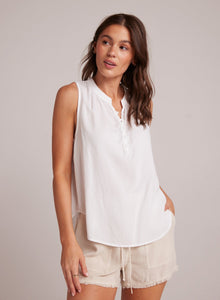 Sleeveless Pullover | White