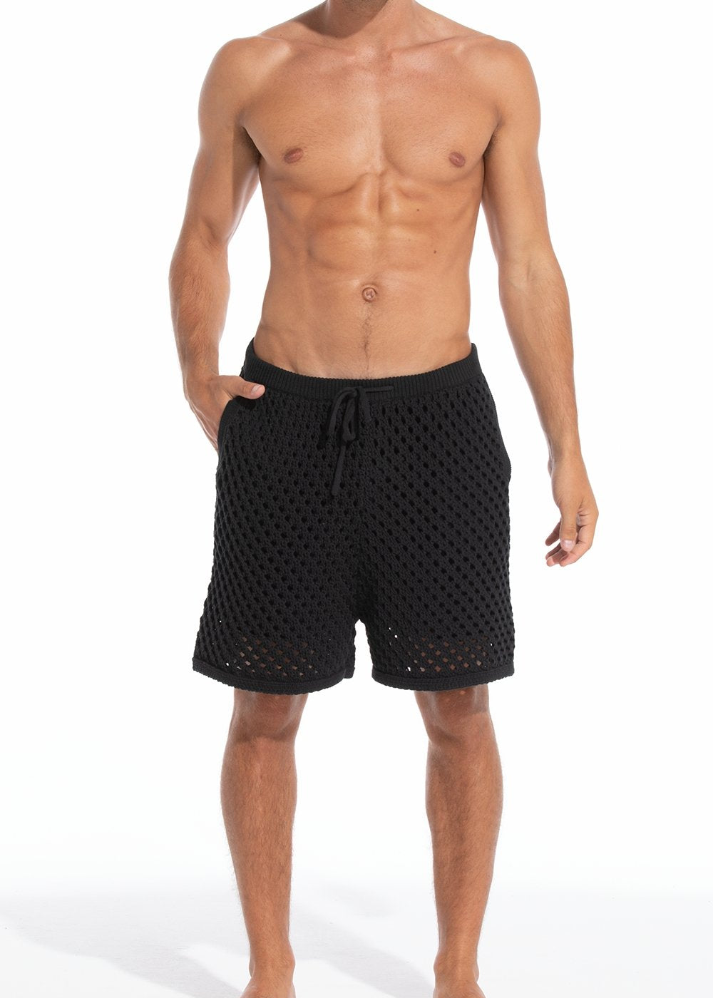 The Crochet Short - Solid & Striped