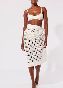 The Eyelet Pareo - Solid & Striped