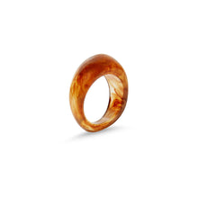 Dallas Resin Ring | Brown