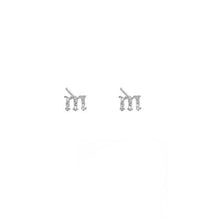 THE GOTHIC INITIAL EARRINGS (LOWERCASE) - The M Jewelers