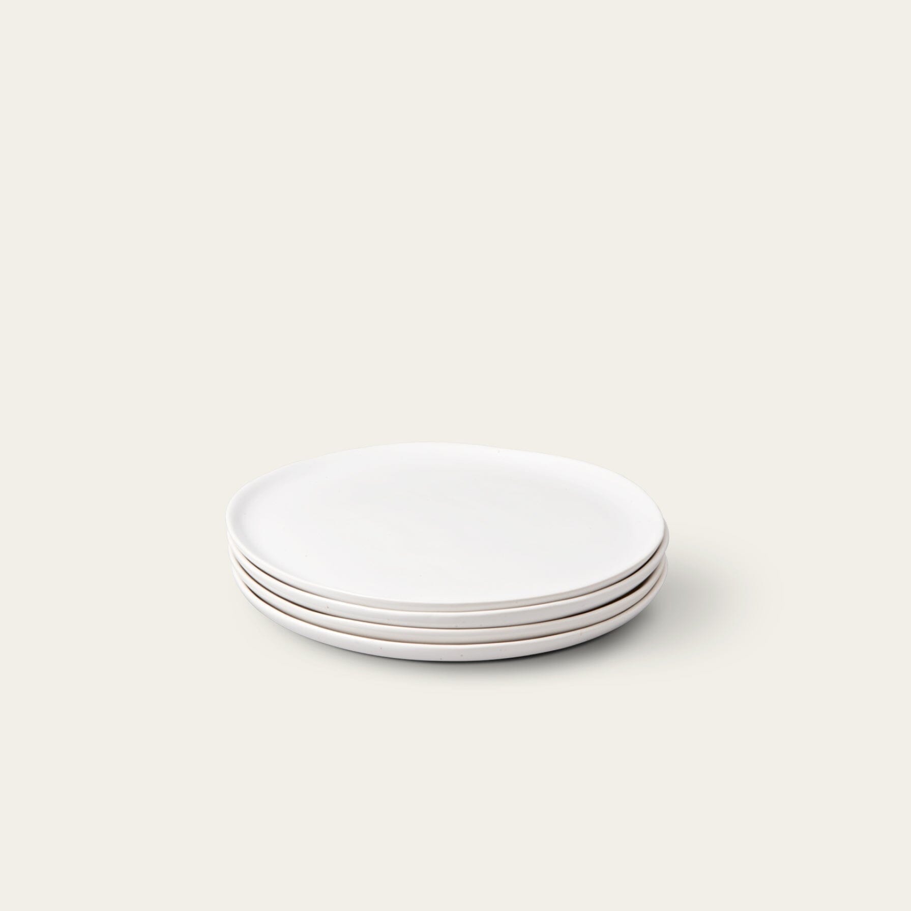 Salad Plates | Speckled White