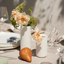 Short Bud Vase | Speckled White