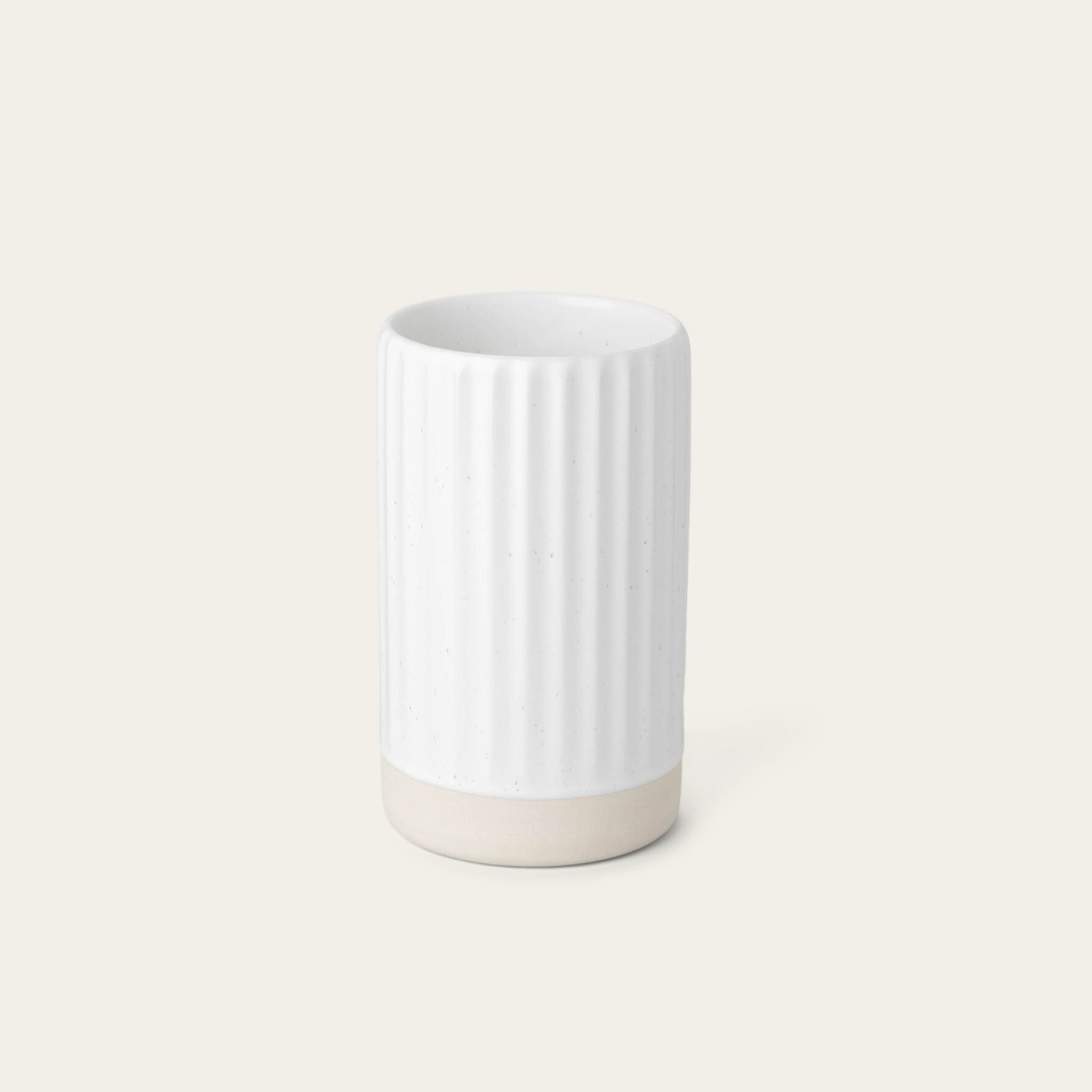 Vase | Speckled White