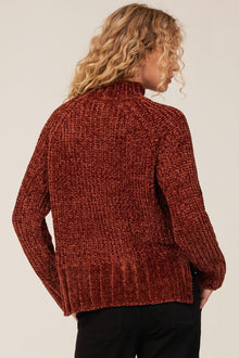 Turtle Neck Sweater - Autumn Amber