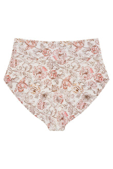 Full Coverage High Rise Bikini Bottom | Venecia Floral