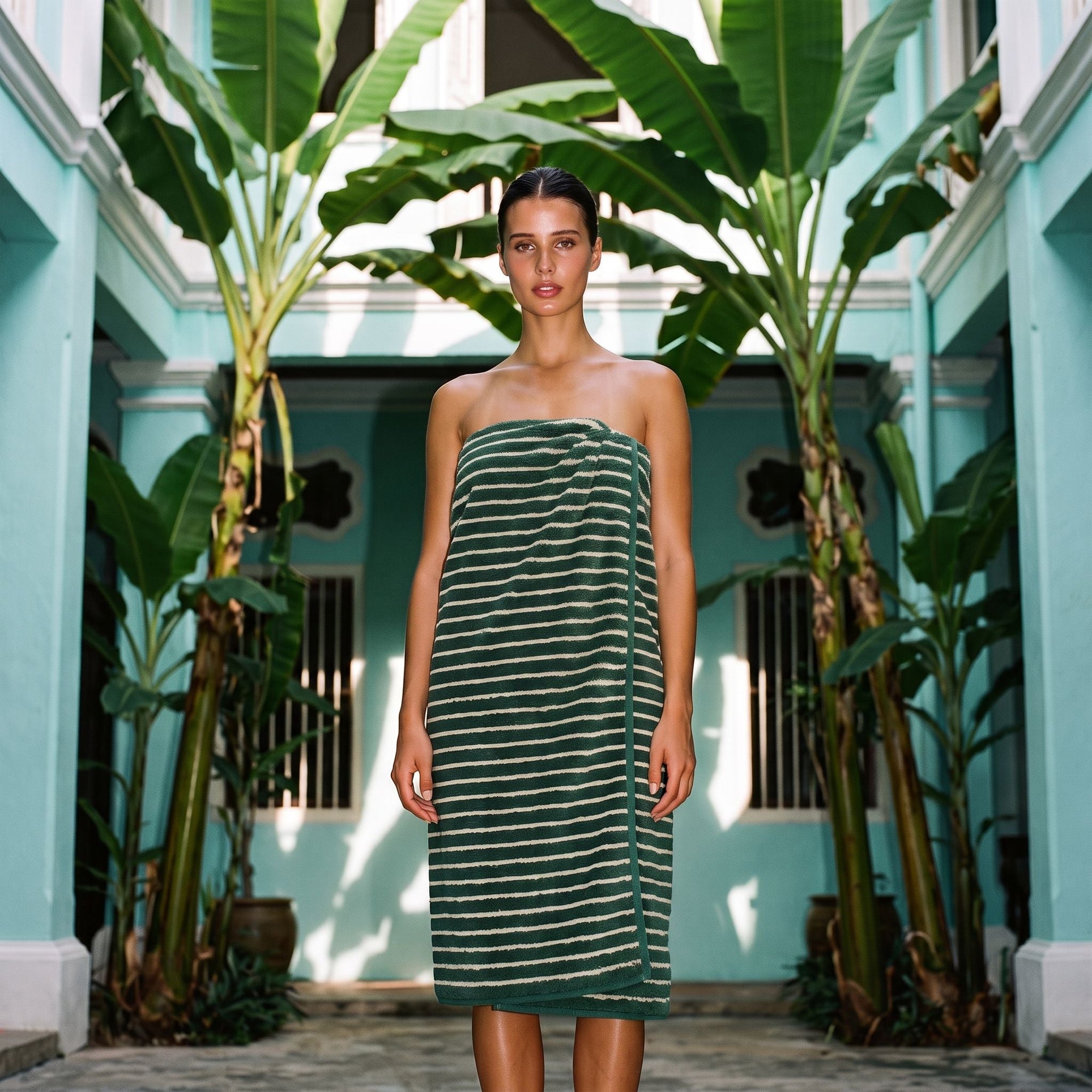 Verdant/Ecru