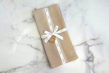 Kitchen Tea Towel | Vintage White Stripe | Set of 2
