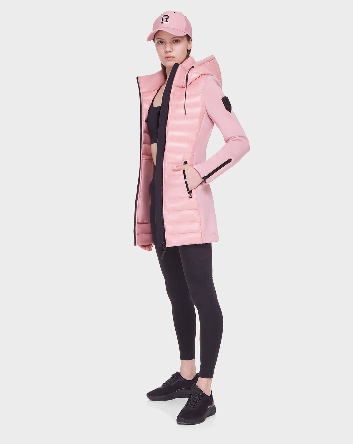 Women | MERINA Hybrid Lightweight Down Jacket | Pink