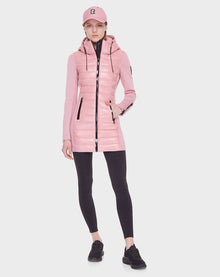 Women | MERINA Hybrid Lightweight Down Jacket | Pink