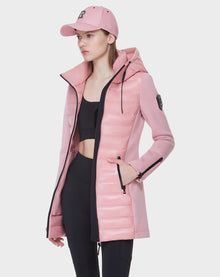 Women | MERINA Hybrid Lightweight Down Jacket | Pink