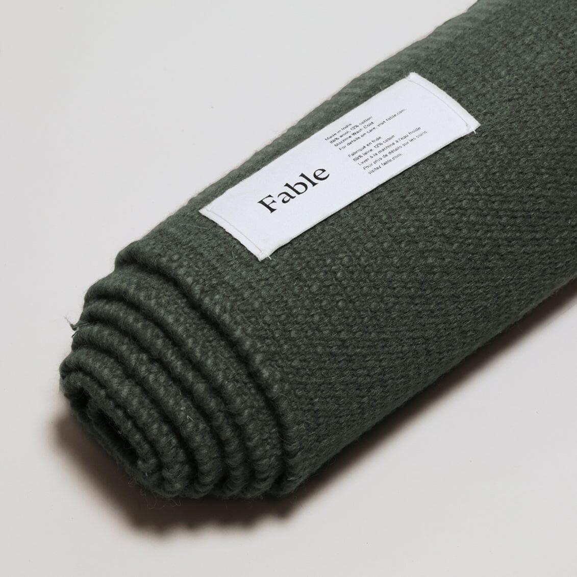 Wool Rug | Forest Green