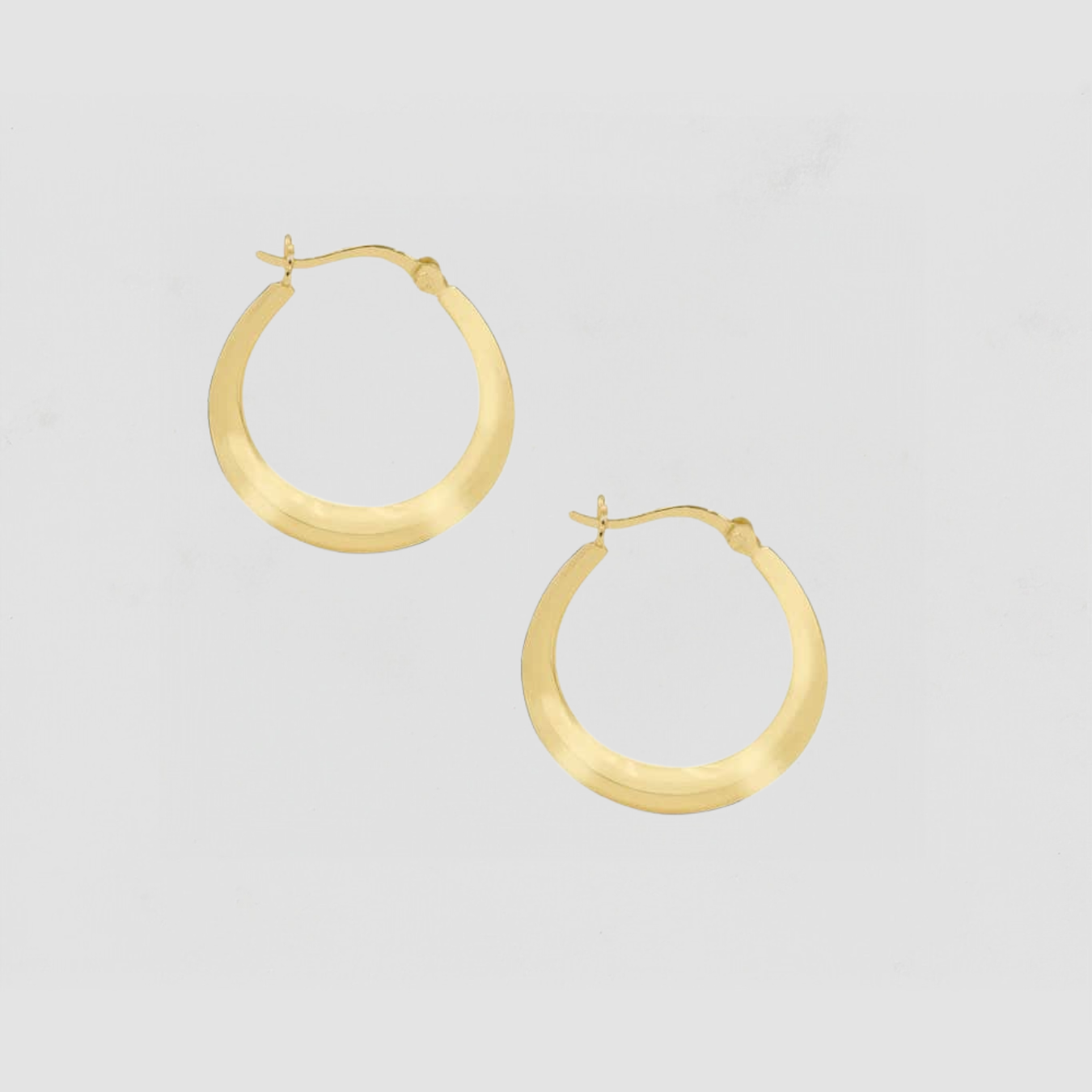 The Wooster Hoops | Gold Vermeil